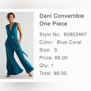 Free People Dani Convertible Jumpsuit